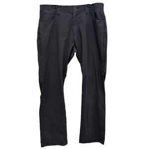 Eddie Bauer Men's Adventure Trek Nylon Stretch Hiking Pants Charcoal Gray 38x30